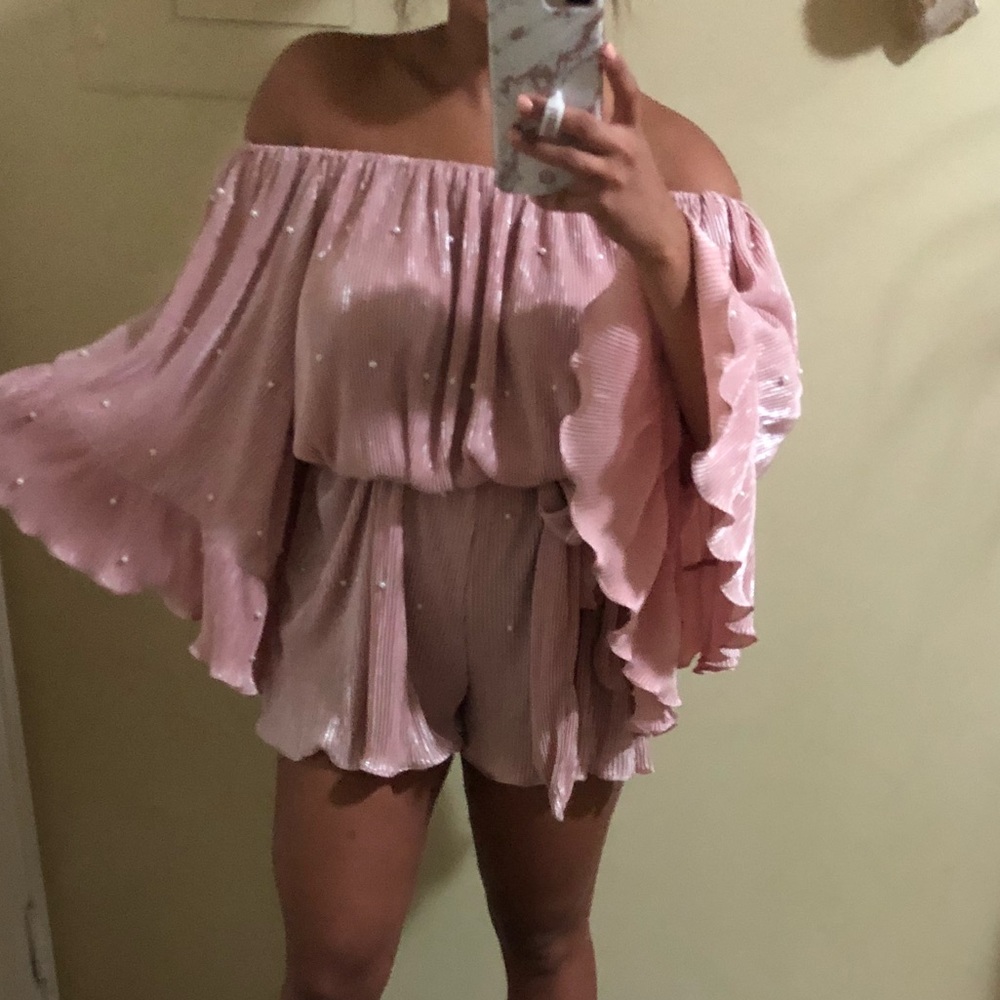 Pink romper! - Picture 2 of 2